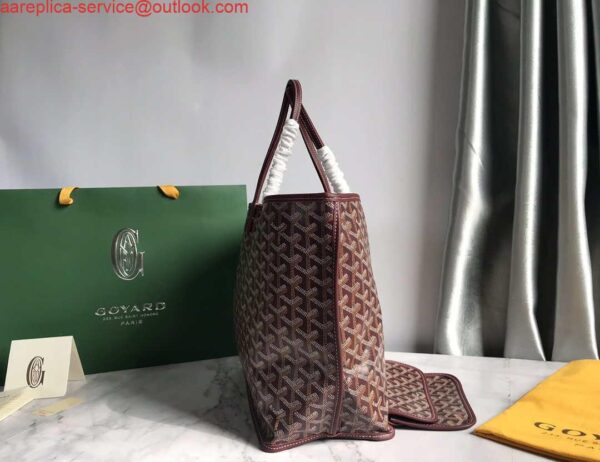 Replica Goyard GMLTY01CL03P Saint Louis GM Bag Wine Red 5