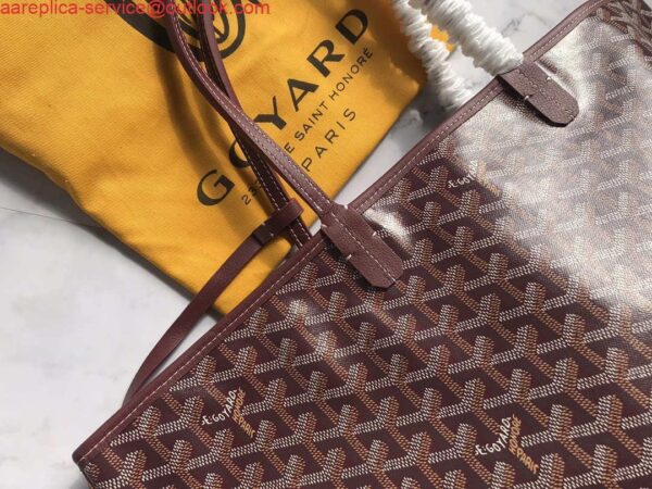 Replica Goyard GMLTY01CL03P Saint Louis GM Bag Wine Red 5