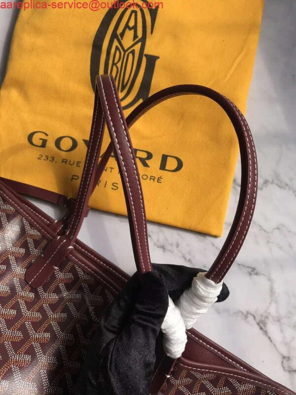 Replica Goyard GMLTY01CL03P Saint Louis GM Bag Wine Red 6