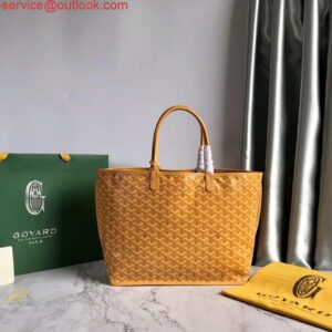 Replica Goyard GMLTY01CL03P Saint Louis GM Bag Yellow 2