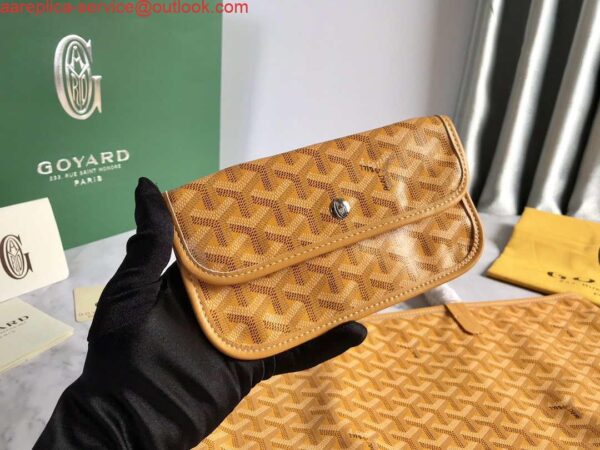 Replica Goyard GMLTY01CL03P Saint Louis GM Bag Yellow 8