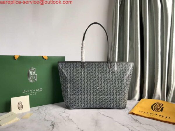 Replica Goyard MMLTY01CL03P Artois MM Bag Gray 3