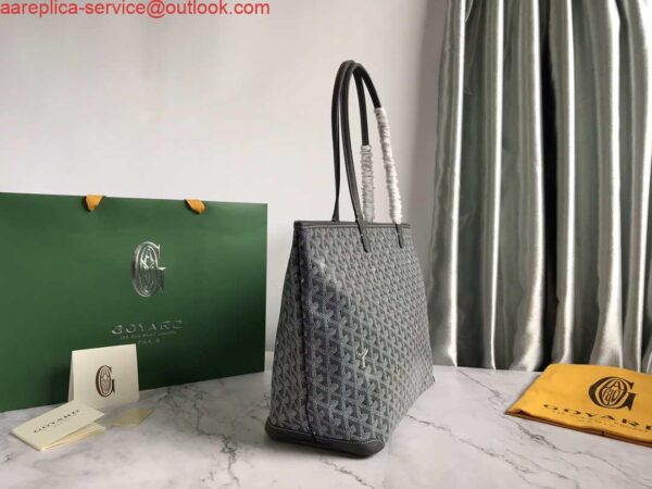 Replica Goyard MMLTY01CL03P Artois MM Bag Gray 4