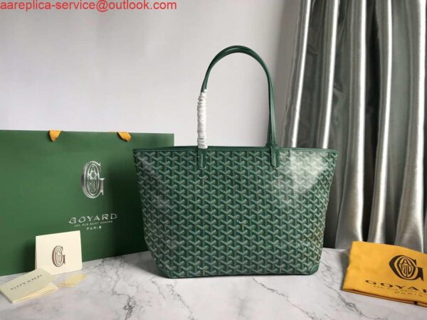 Replica Goyard MMLTY01CL03P Artois MM Bag Green 3