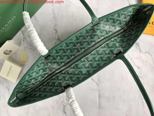 Replica Goyard MMLTY01CL03P Artois MM Bag Green 9