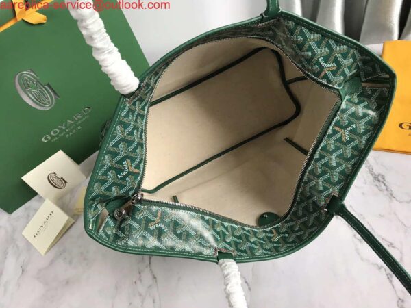 Replica Goyard MMLTY01CL03P Artois MM Bag Green 10