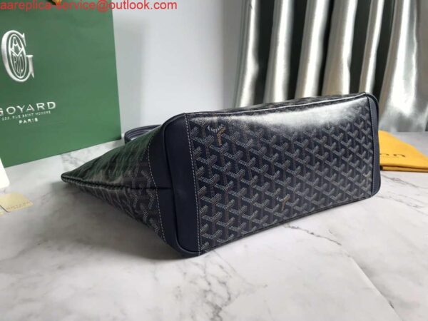 Replica Goyard MMLTY01CL03P Artois MM Bag Navy Blue 5