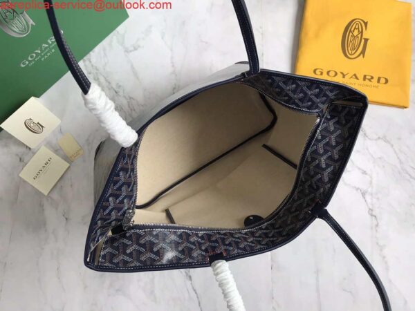 Replica Goyard MMLTY01CL03P Artois MM Bag Navy Blue 9