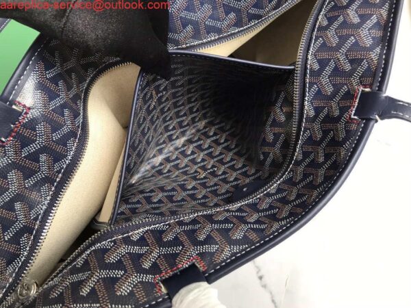 Replica Goyard MMLTY01CL03P Artois MM Bag Navy Blue 11