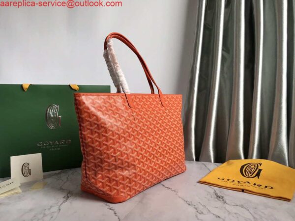 Replica Goyard MMLTY01CL03P Artois MM Bag Orange 4