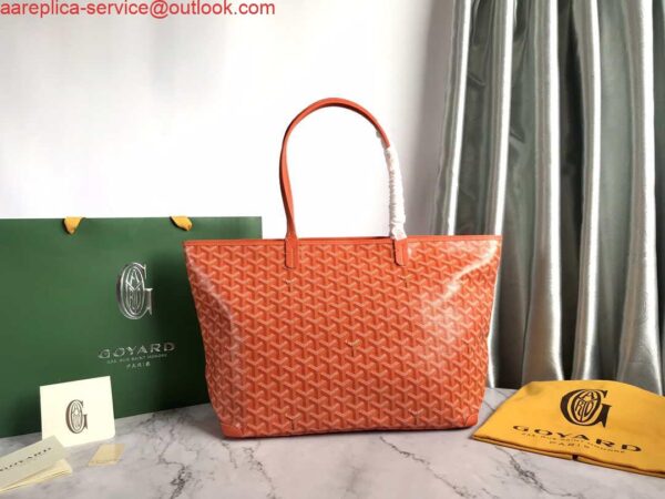 Replica Goyard MMLTY01CL03P Artois MM Bag Orange 5