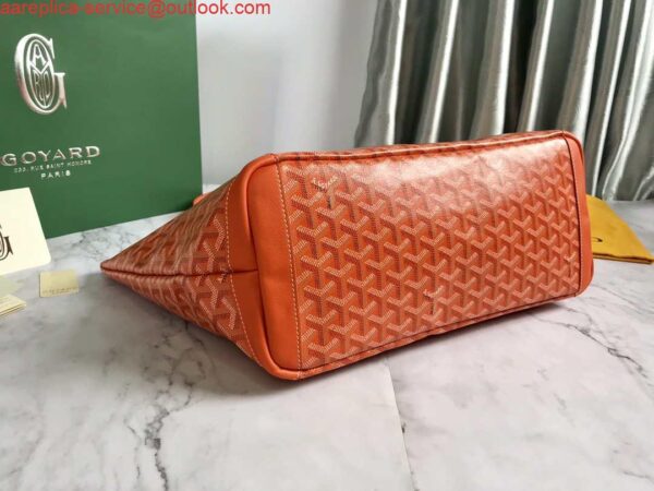 Replica Goyard MMLTY01CL03P Artois MM Bag Orange 6