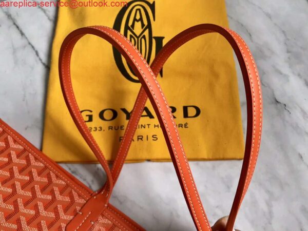 Replica Goyard MMLTY01CL03P Artois MM Bag Orange 8