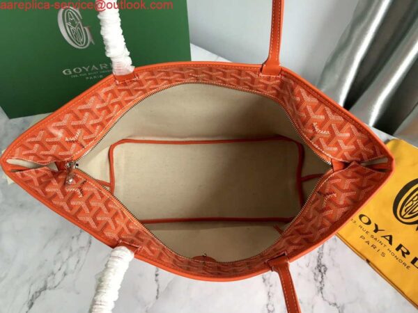 Replica Goyard MMLTY01CL03P Artois MM Bag Orange 9