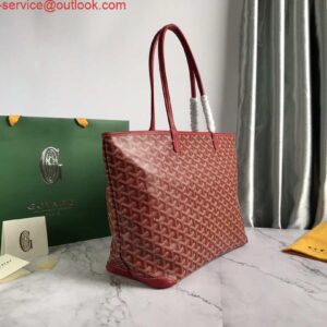 Replica Goyard MMLTY01CL03P Artois MM Bag Red 2