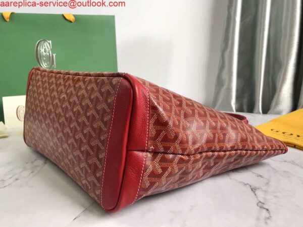 Replica Goyard MMLTY01CL03P Artois MM Bag Red 6