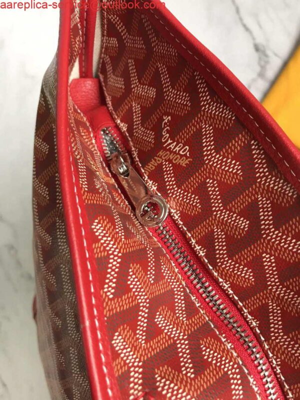 Replica Goyard MMLTY01CL03P Artois MM Bag Red 9