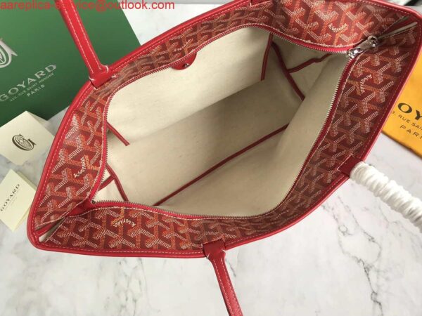 Replica Goyard MMLTY01CL03P Artois MM Bag Red 10