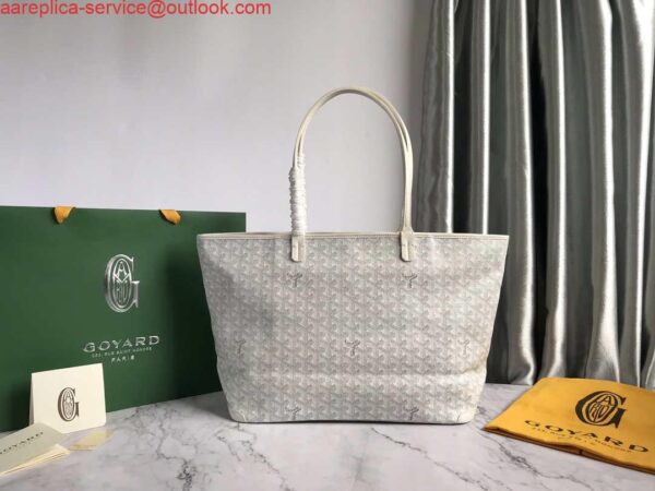 Replica Goyard MMLTY01CL03P Artois MM Bag White 3