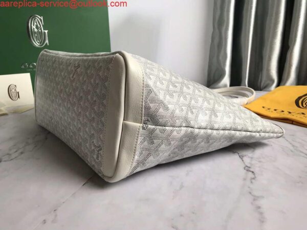 Replica Goyard MMLTY01CL03P Artois MM Bag White 6