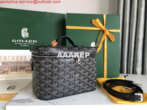 Replica Goyard MUSEVAPMLTY01CL03P Muse Vanity Case PM Bag Black 3