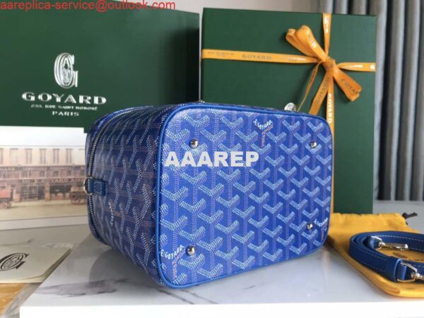 Replica Goyard MUSEVAPMLTY01CL03P Muse Vanity Case PM Bag Blue 6