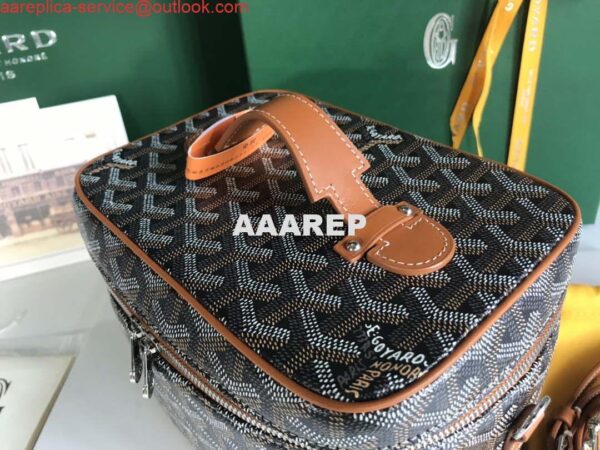 Replica Goyard MUSEVAPMLTY01CL03P Muse Vanity Case PM Bag Brown & Black 7