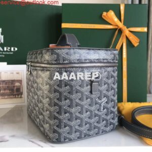 Replica Goyard MUSEVAPMLTY01CL03P Muse Vanity Case PM Bag Gray 2