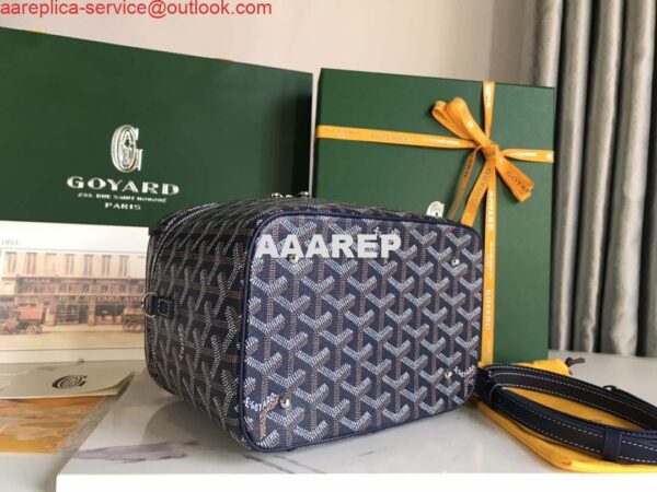 Replica Goyard MUSEVAPMLTY01CL03P Muse Vanity Case PM Bag Navy Blue 6