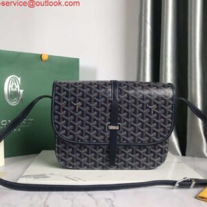 Replica Goyard 2MMLTY01CL01P Belvedere MM Bag Black