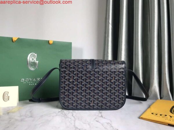 Replica Goyard 2MMLTY01CL01P Belvedere MM Bag Black 4