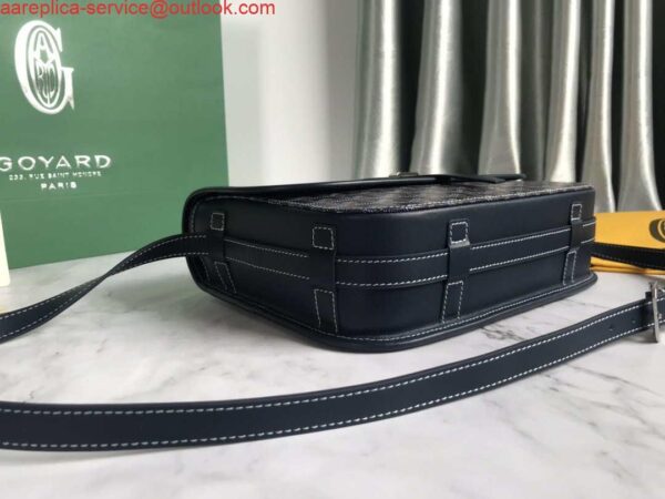 Replica Goyard 2MMLTY01CL01P Belvedere MM Bag Black 6