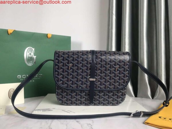 Replica Goyard 2MMLTY01CL01P Belvedere MM Bag Black 12