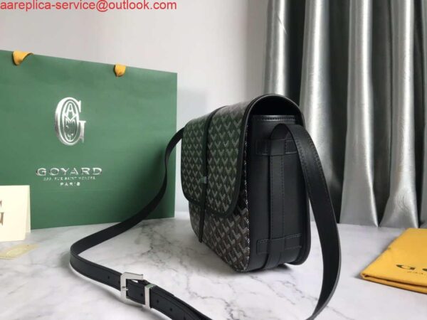 Replica Goyard 2MMLTY01CL01P Belvedere MM Bag GY020183 Brown with Black 4