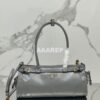Replica Prada Medium leather shoulder bag 1BA426 Cameo
