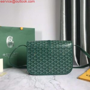 Replica Goyard 2MMLTY01CL01P Belvedere MM Bag GY020183 Green 2