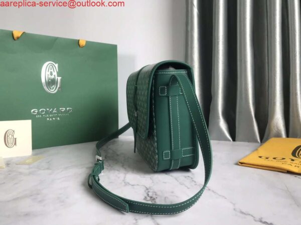 Replica Goyard 2MMLTY01CL01P Belvedere MM Bag GY020183 Green 5