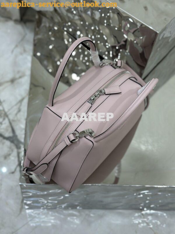 Replica Prada Medium Leather Supernova Handbag 1BA365 Alabaster Pink 5