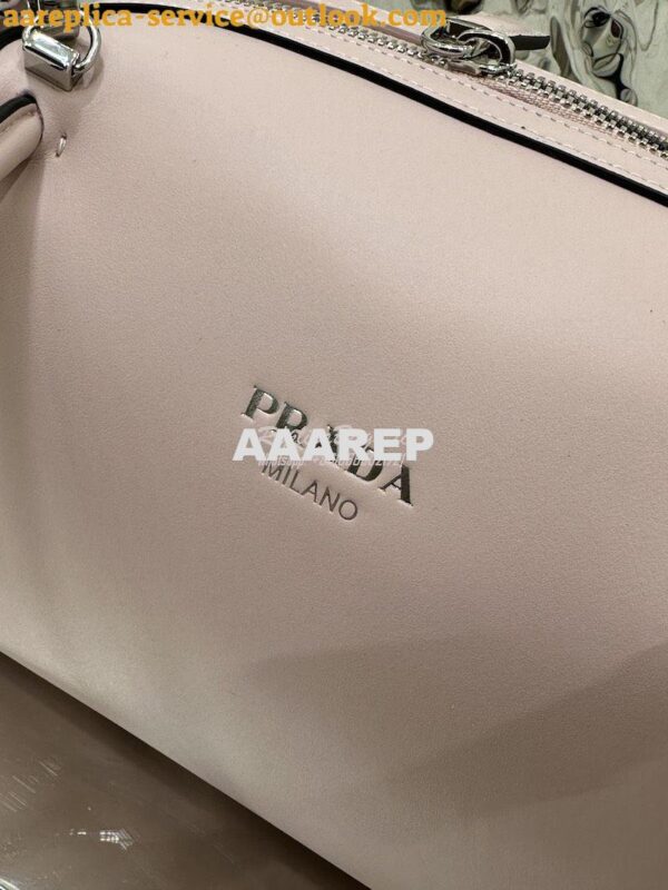 Replica Prada Medium Leather Supernova Handbag 1BA365 Alabaster Pink 6