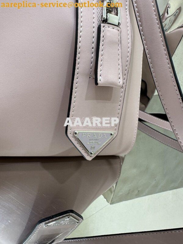 Replica Prada Medium Leather Supernova Handbag 1BA365 Alabaster Pink 7