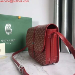 Replica Goyard 2MMLTY01CL01P Belvedere MM Bag GY020183 Red 2