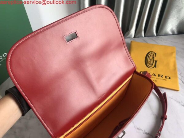 Replica Goyard 2MMLTY01CL01P Belvedere MM Bag GY020183 Red 9