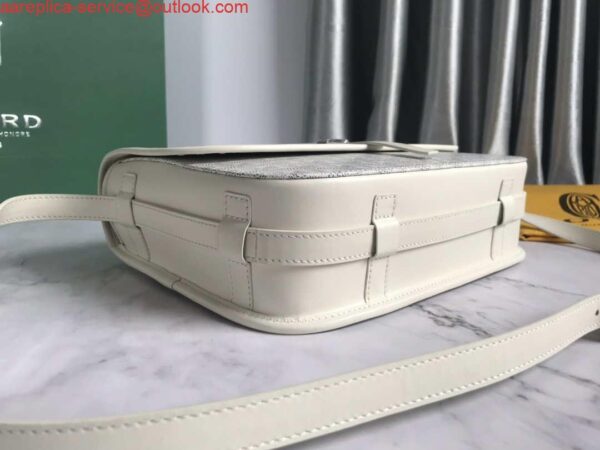 Replica Goyard 2MMLTY01CL01P Belvedere MM Bag GY020183 White 5