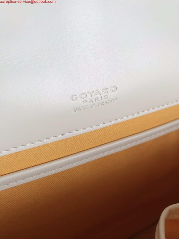 Replica Goyard 2MMLTY01CL01P Belvedere MM Bag GY020183 White 9