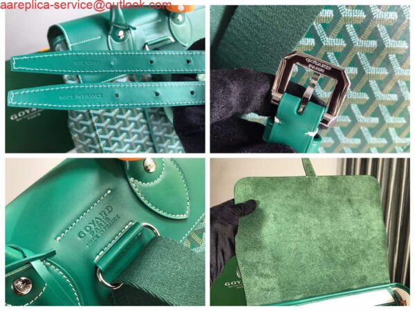 Replica Goyard ALPIN2MMLTY Alpin MM Backpack Green 9