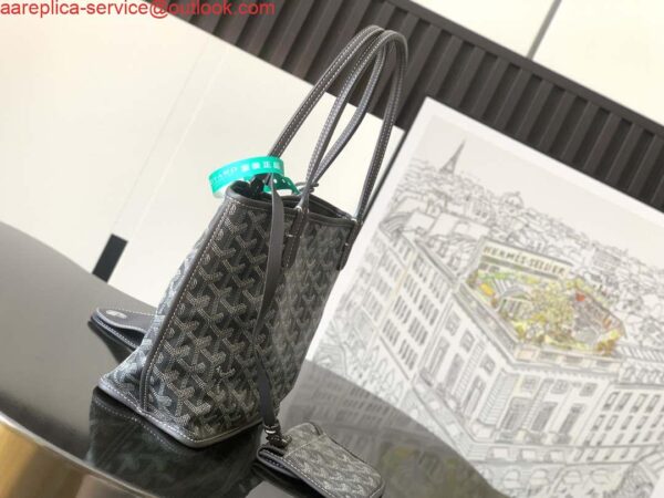 Replica Goyard ANJOUSMINCG07TY07P Anjou Mini Bag Gray 3