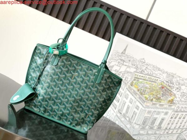 Replica Goyard ANJOUSMINCG07TY07P Anjou Mini Bag Green 5