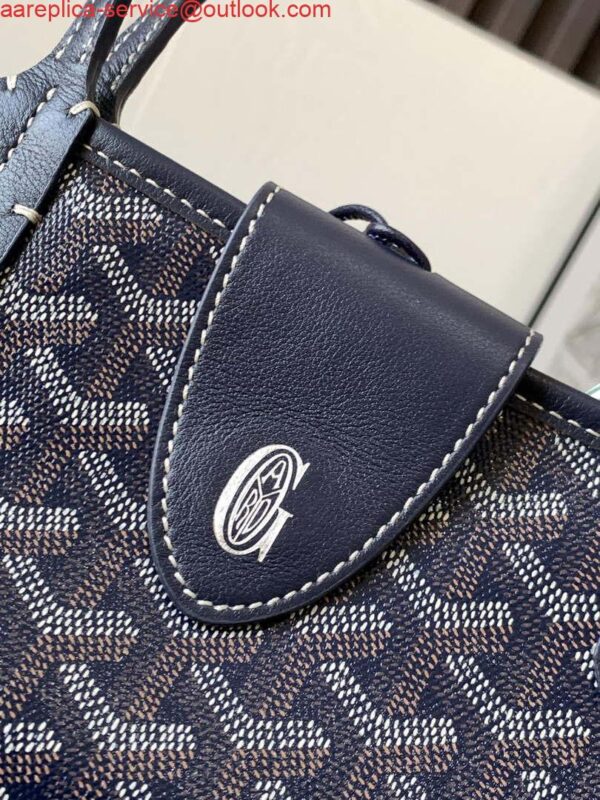 Replica Goyard ANJOUSMINCG07TY07P Anjou Mini Bag Navy Blue 4