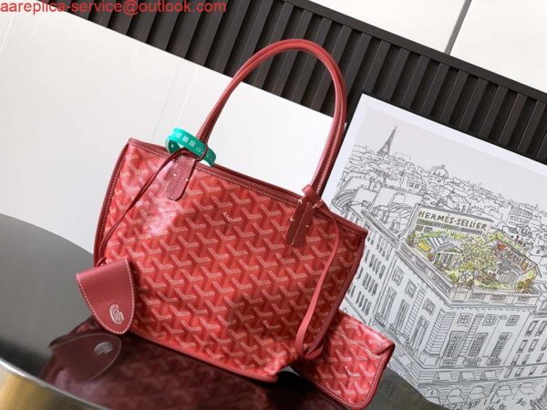 Replica Goyard ANJOUSMINCG07TY07P Anjou Mini Bag Red 5