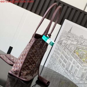 Replica Goyard ANJOUSMINCG07TY07P Anjou Mini Bag Wine Red 2